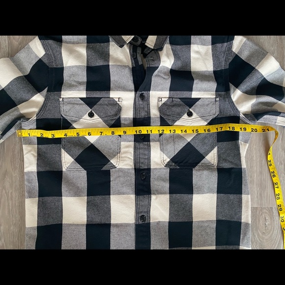 Rag & Bone 'Jack' Buffalo Check Cotton Flannel Shirt - Picture 7 of 8